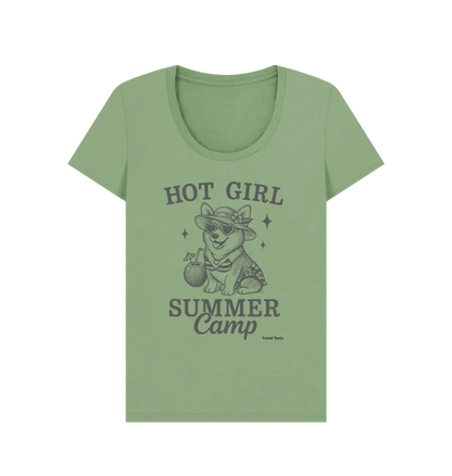 Hot girl summer camp scoop neck - Trend Tonic
