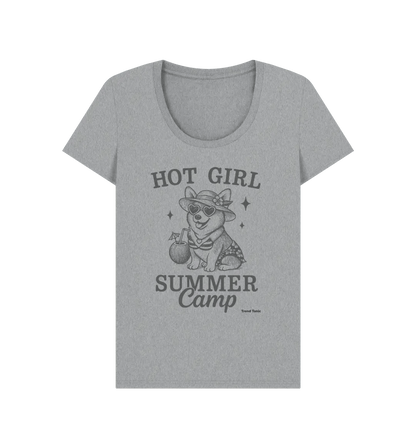 Hot girl summer camp scoop neck - Trend Tonic