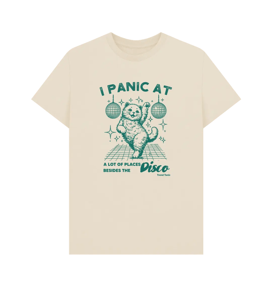 I panic at a lot of places crew neck t-shirt - Trend Tonic