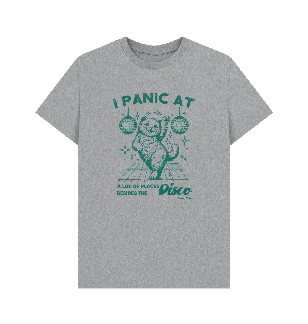 I panic at a lot of places crew neck t-shirt - Trend Tonic