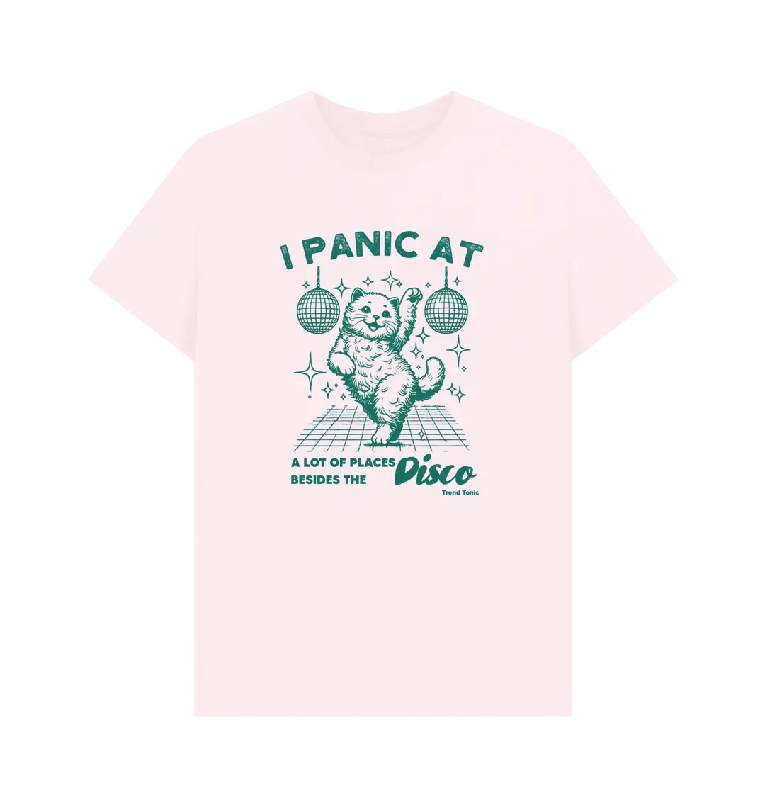 I panic at a lot of places crew neck t-shirt - Trend Tonic