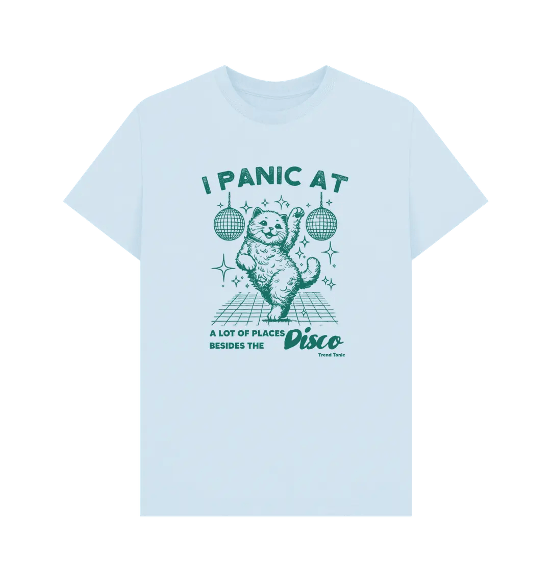 I panic at a lot of places crew neck t-shirt - Trend Tonic