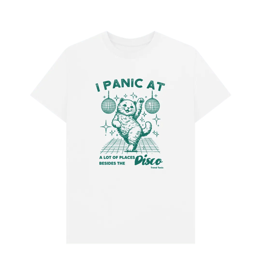 I panic at a lot of places crew neck t-shirt - Trend Tonic