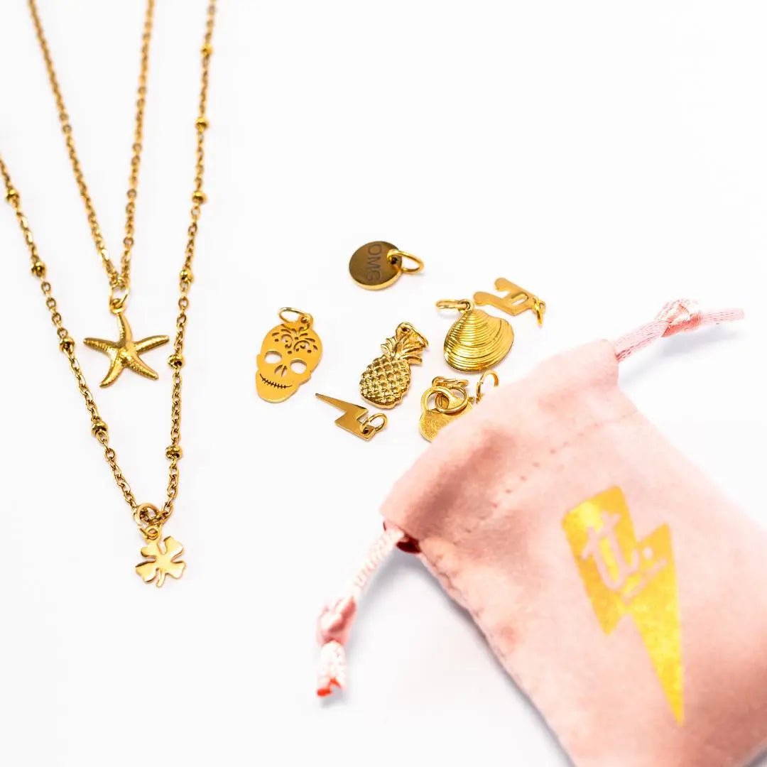 Interchangeable charm necklace - Trend Tonic
