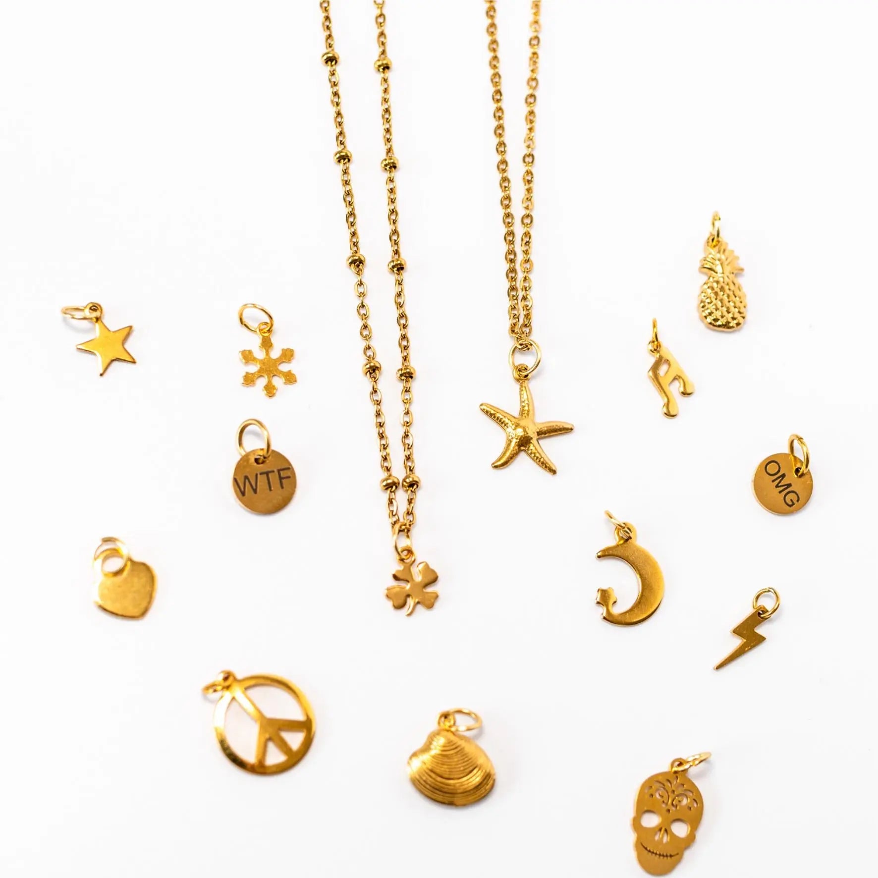 Interchangeable charm necklace - Trend Tonic