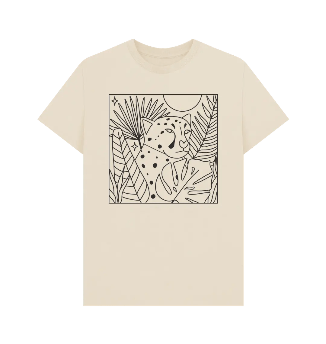 Jungle outline crew neck t-shirt - Trend Tonic