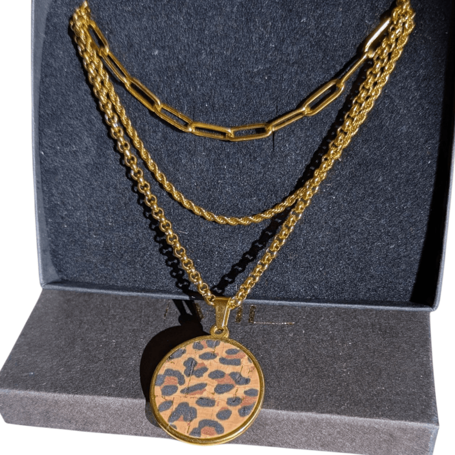 Layered necklace set