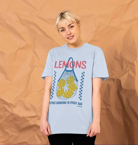 Lemons crew neck t-shirt - Trend Tonic