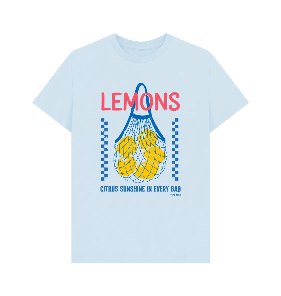 Lemons crew neck t-shirt - Trend Tonic