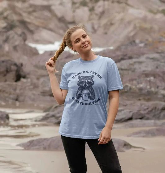 Let me overthink this crew neck t-shirt - Trend Tonic