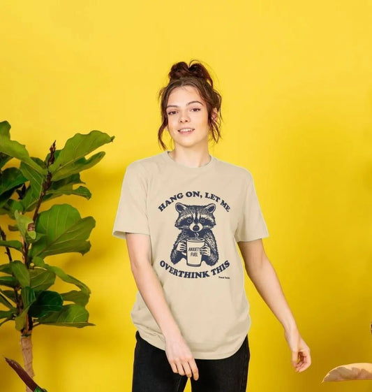 Let me overthink this crew neck t-shirt - Trend Tonic