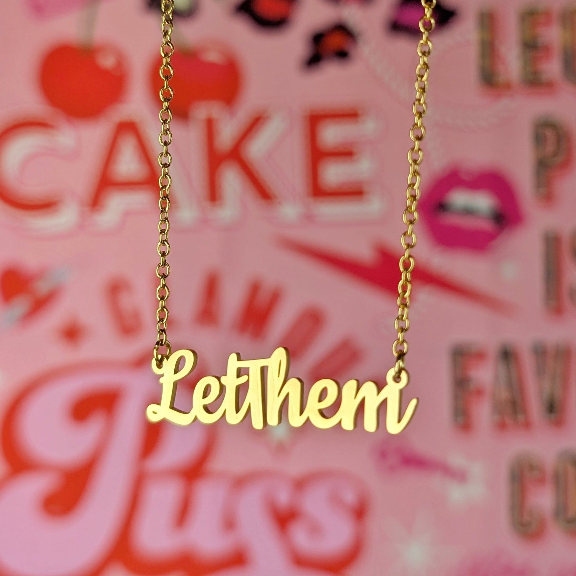 Let them necklace - Trend Tonic