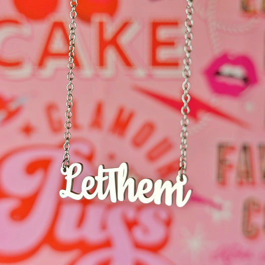 Let them necklace - Trend Tonic