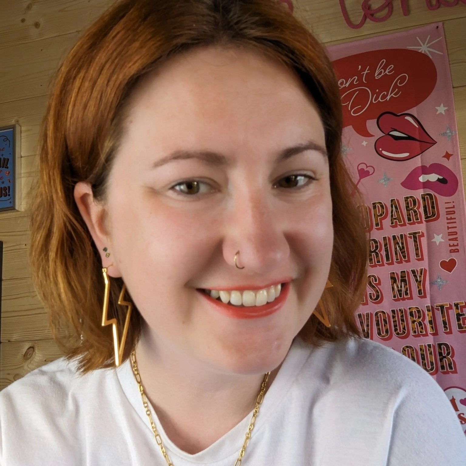 Lightning Bolt Hoop Earrings - Trend Tonic