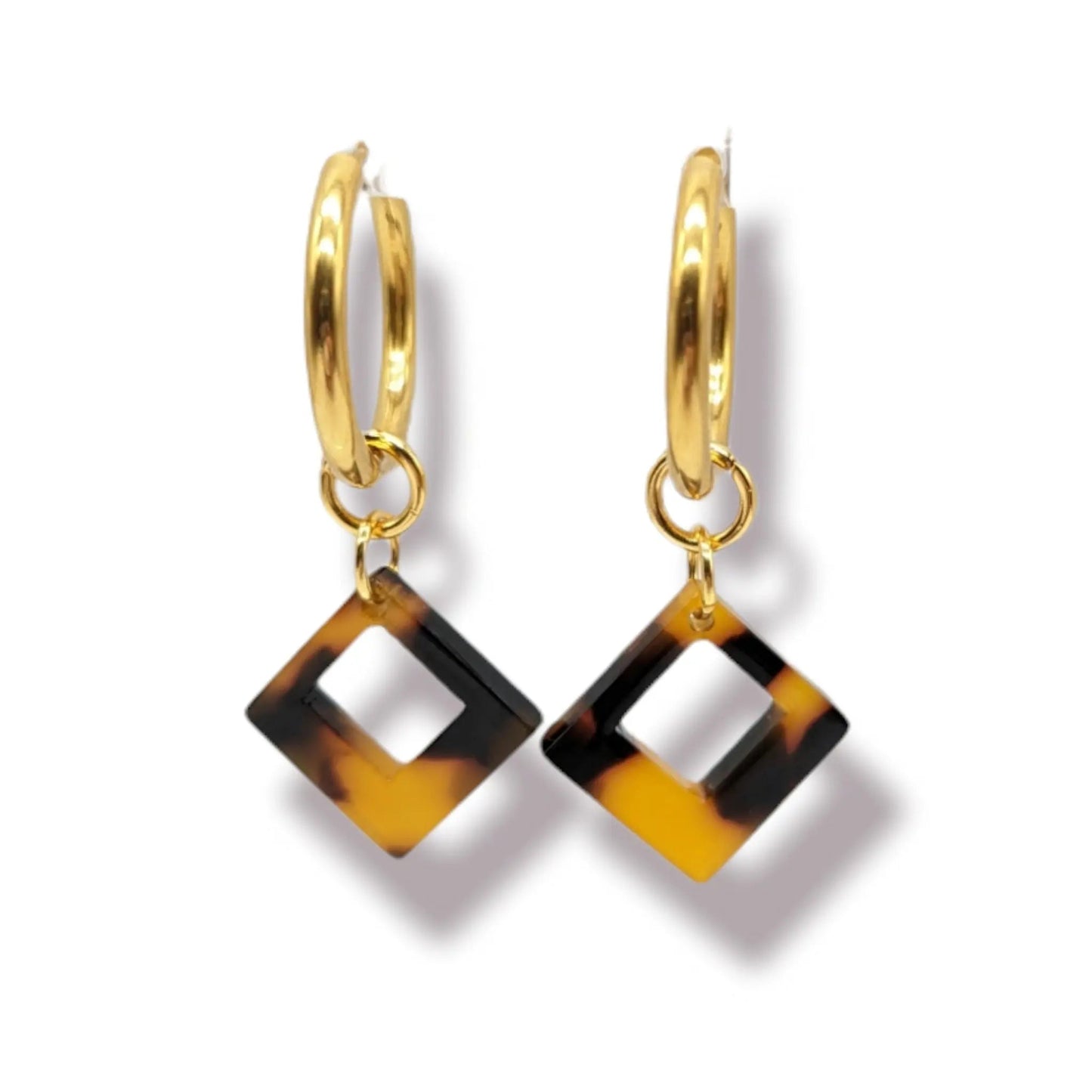 Mix and match colourful charm earrings - Trend Tonic