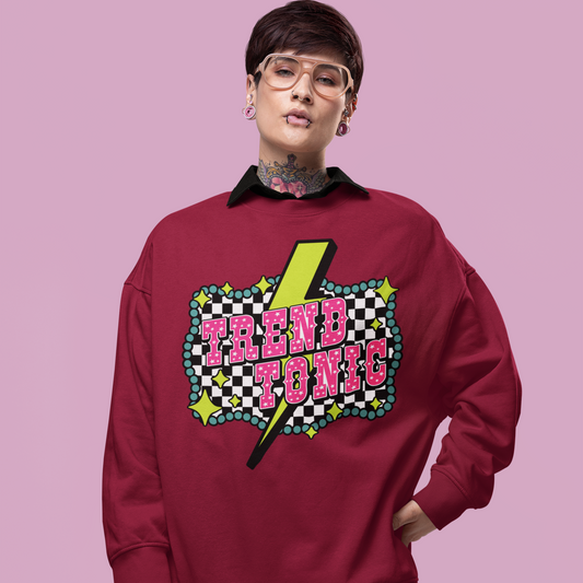 Trend Tonic Disco Cowgirl Sweatshirt
