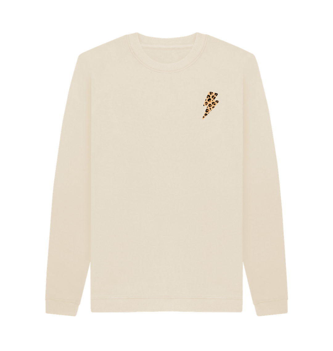 Oat Printed Sweater Front