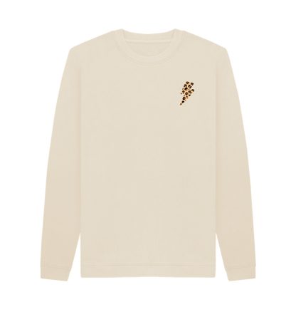 Oat Printed Sweater Front