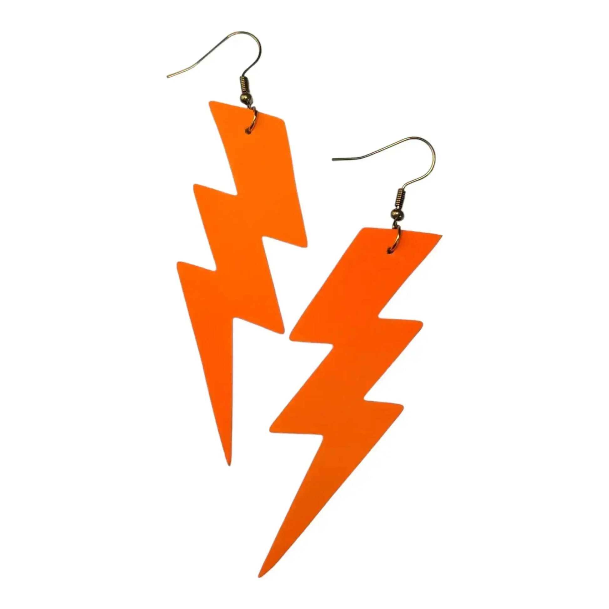 Orange neon triple bolts - Trend Tonic