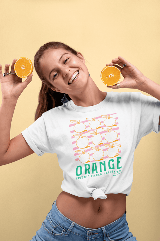 Oranges crew neck t-shirt - Trend Tonic