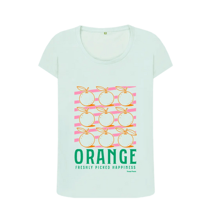 Oranges scoop neck t-shirt - Trend Tonic