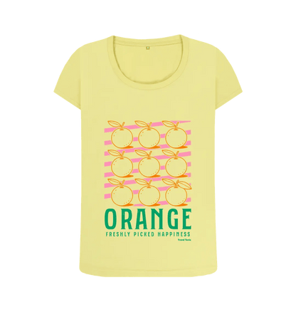 Oranges scoop neck t-shirt - Trend Tonic