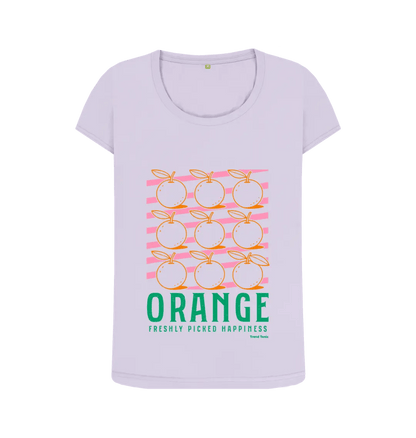 Oranges scoop neck t-shirt - Trend Tonic