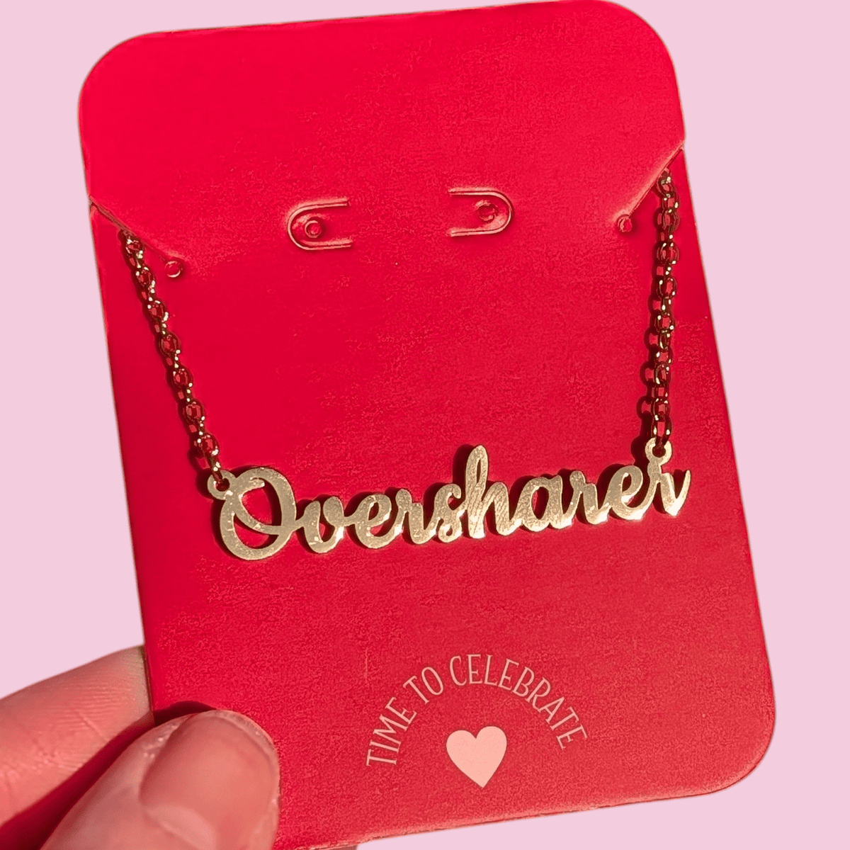 Oversharer necklace - Trend Tonic