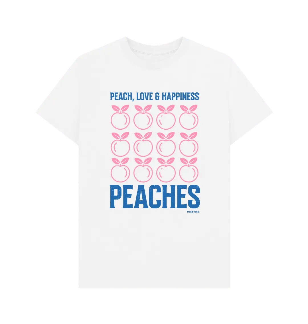 Peaches crew neck t-shirt - Trend Tonic