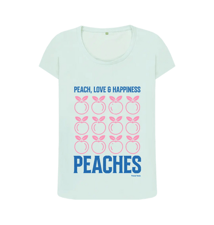 Peaches scoop neck t-shirt - Trend Tonic