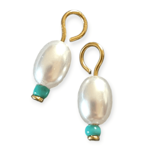Pearl and coloured bead charms - Trend Tonic