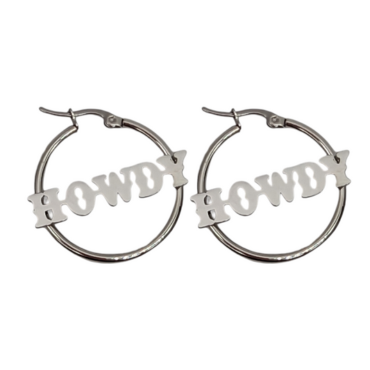 Howdy hoop earrings Trend Tonic 