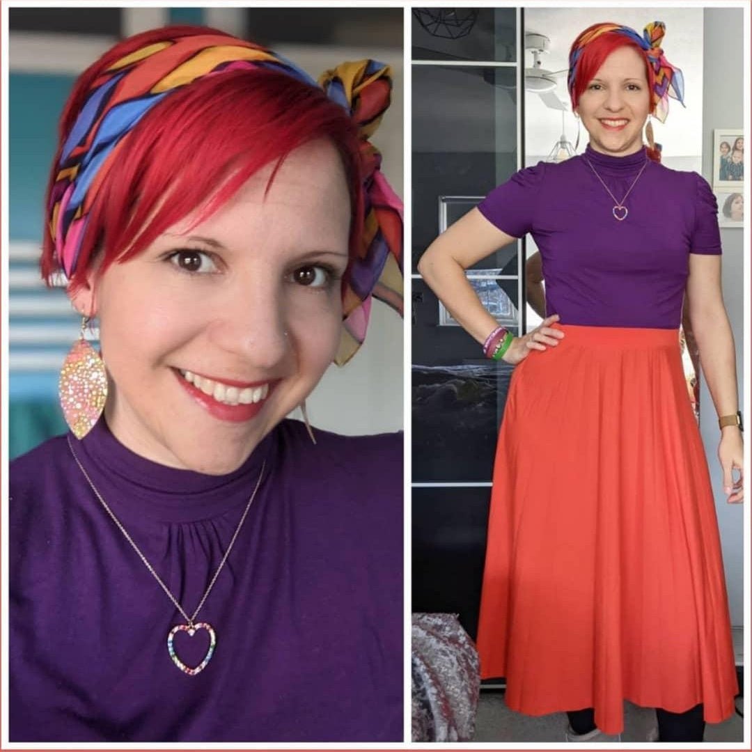 Rainbow Leaf Cork earrings - Trend Tonic