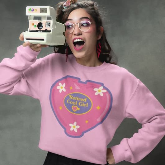 Retired Cool Girl sweatshirt - Trend Tonic