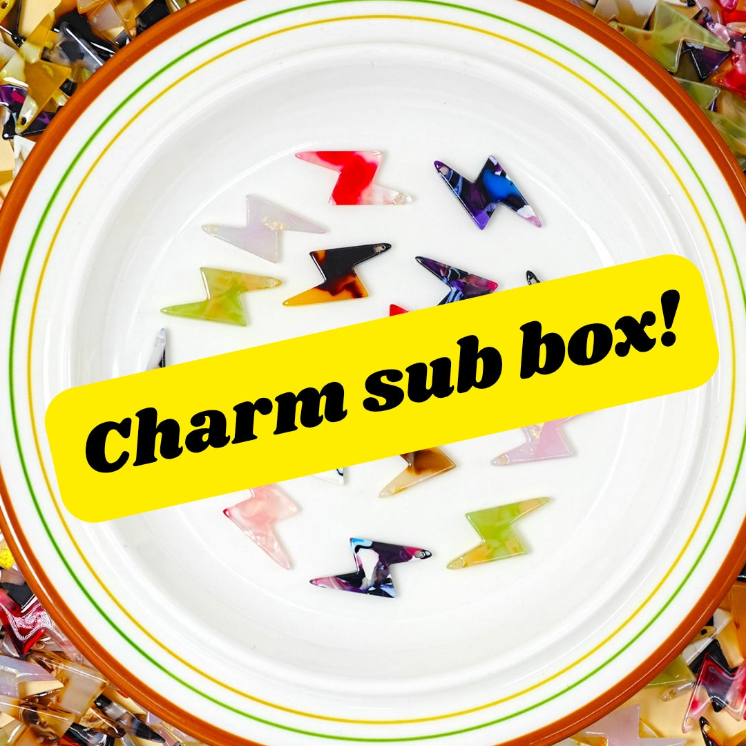 a plate with colorful lightning bolts on it