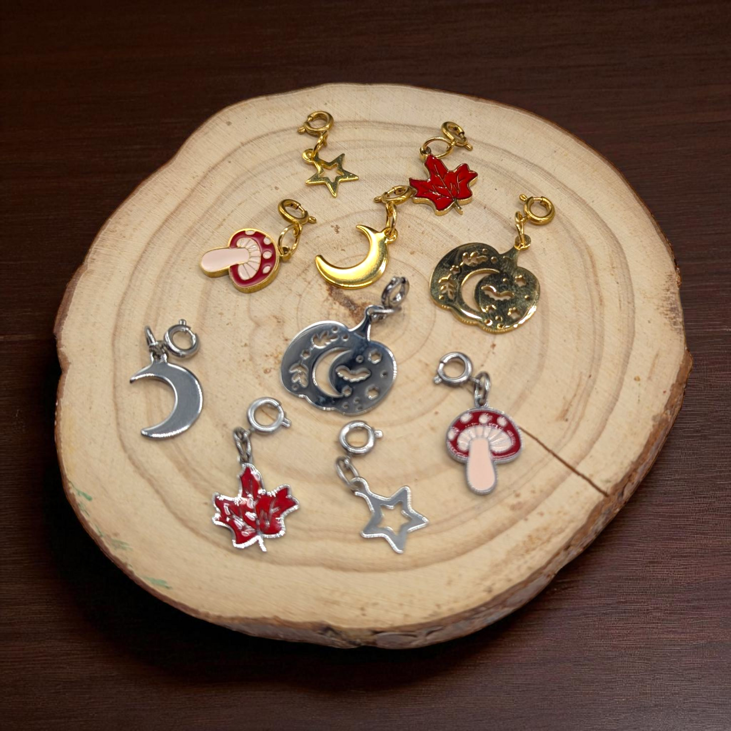 Autumn charm set - no chain