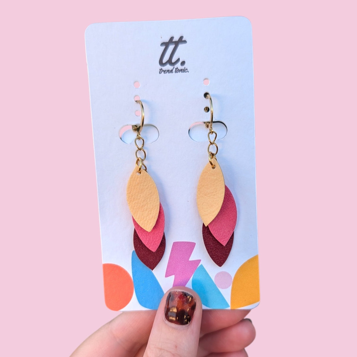 Create your own mini tassel earrings