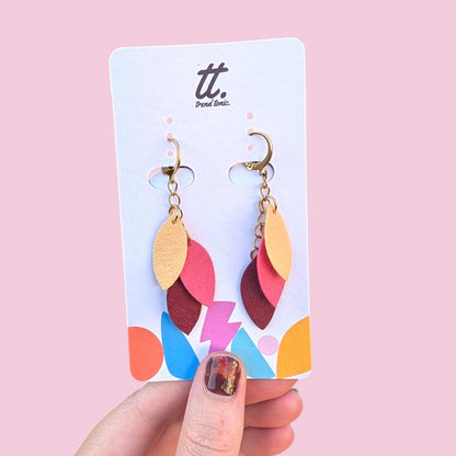 Create your own mini tassel earrings
