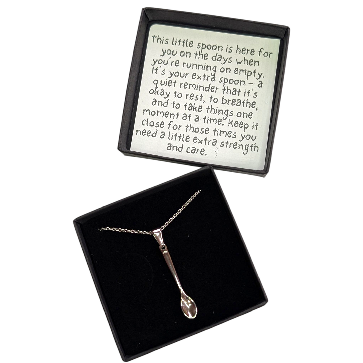 Extra spoon spoonie necklace