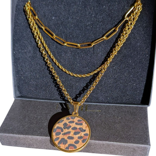 Layered necklace set