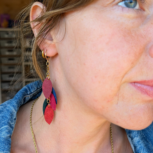 a close up of a woman's face