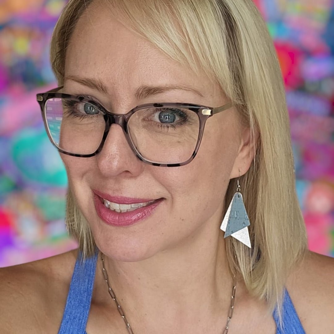 Shard Cork Earrings - Trend Tonic