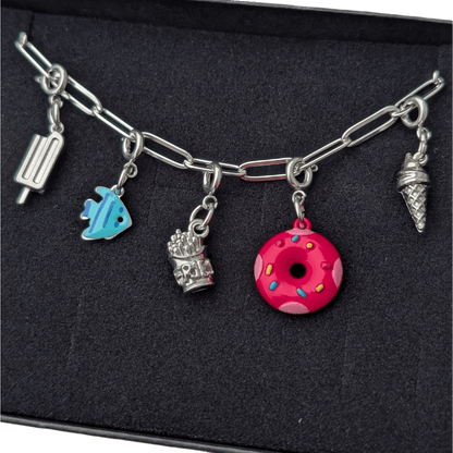 Silver seaside charm necklace - Trend Tonic