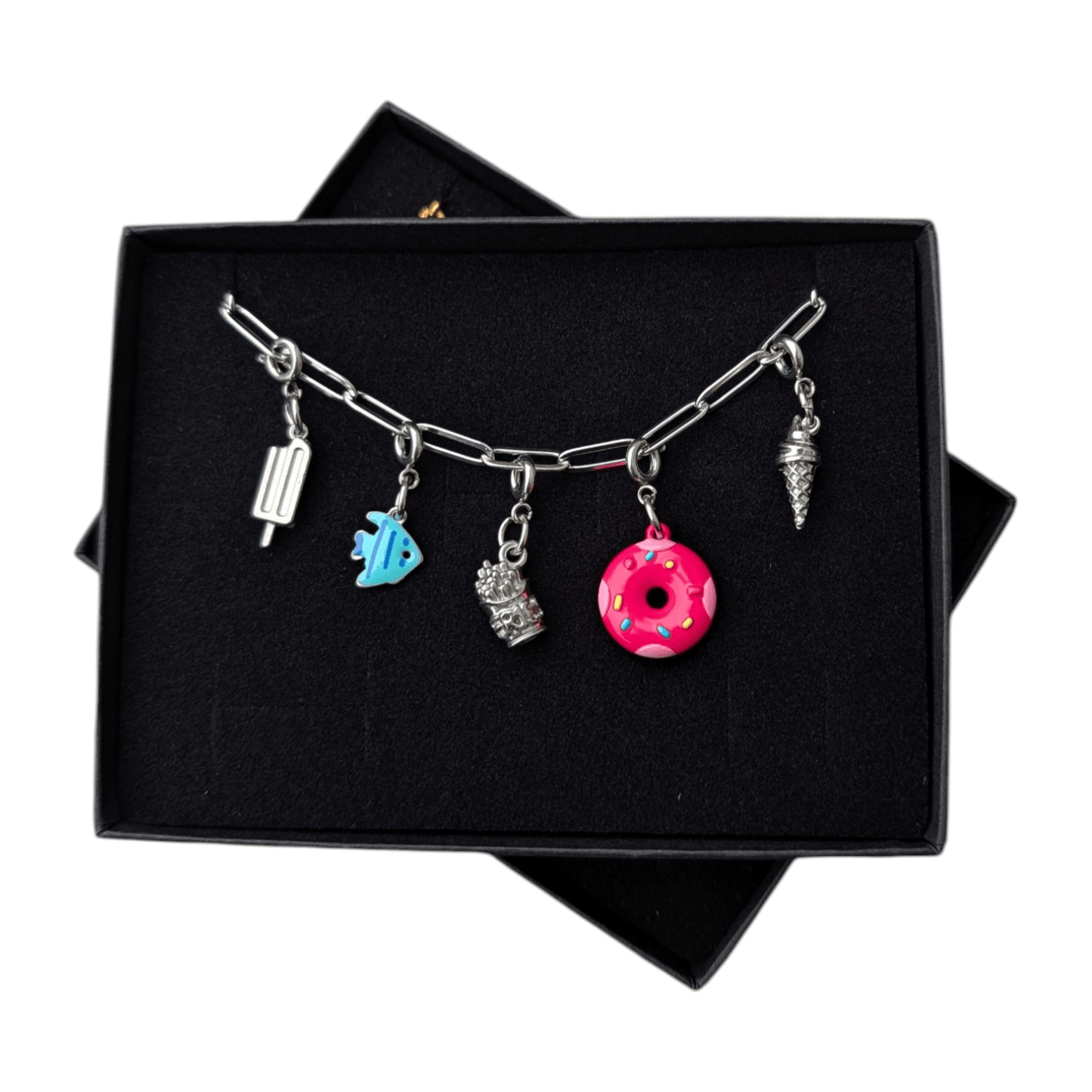 Silver seaside charm necklace - Trend Tonic