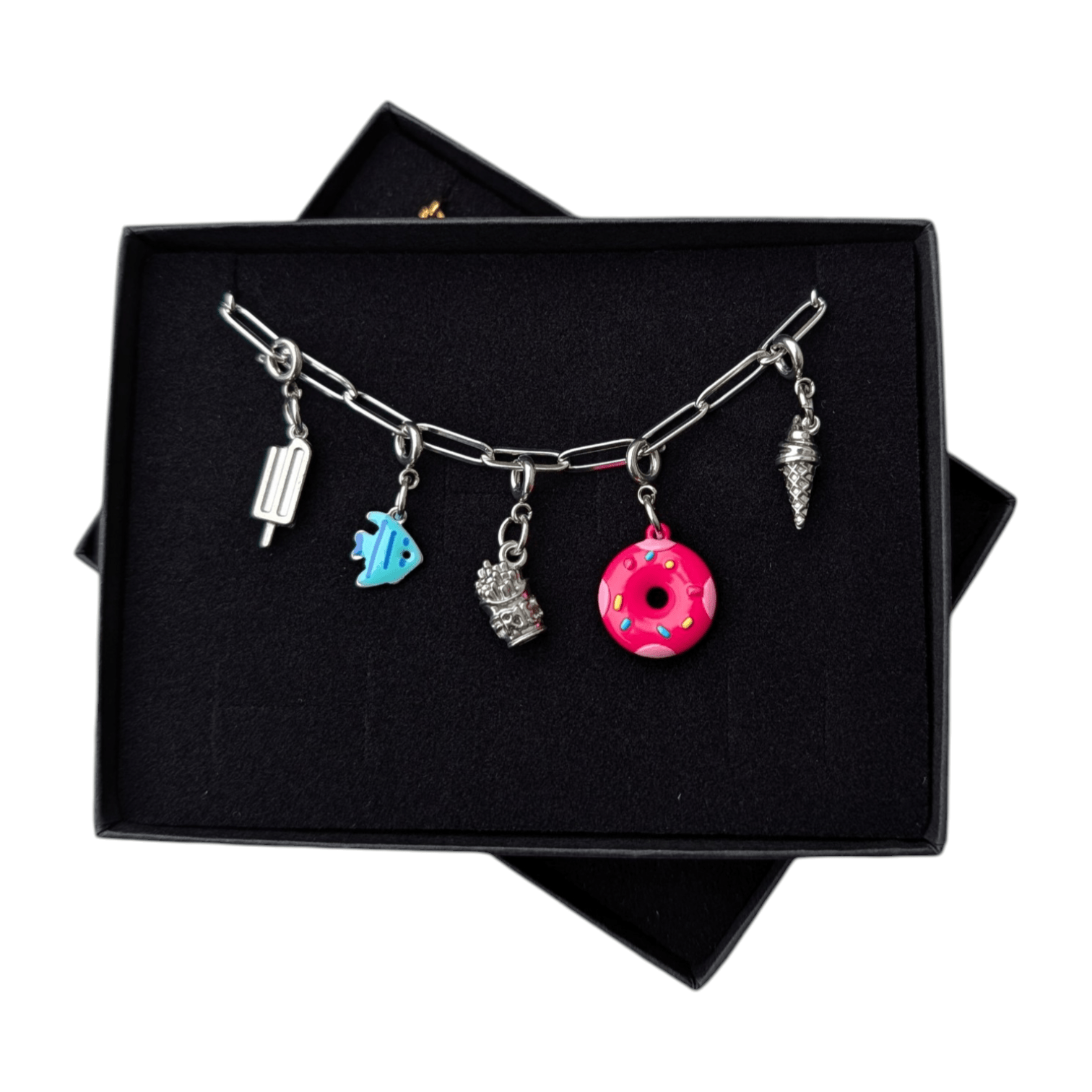 Silver seaside charm necklace - Trend Tonic