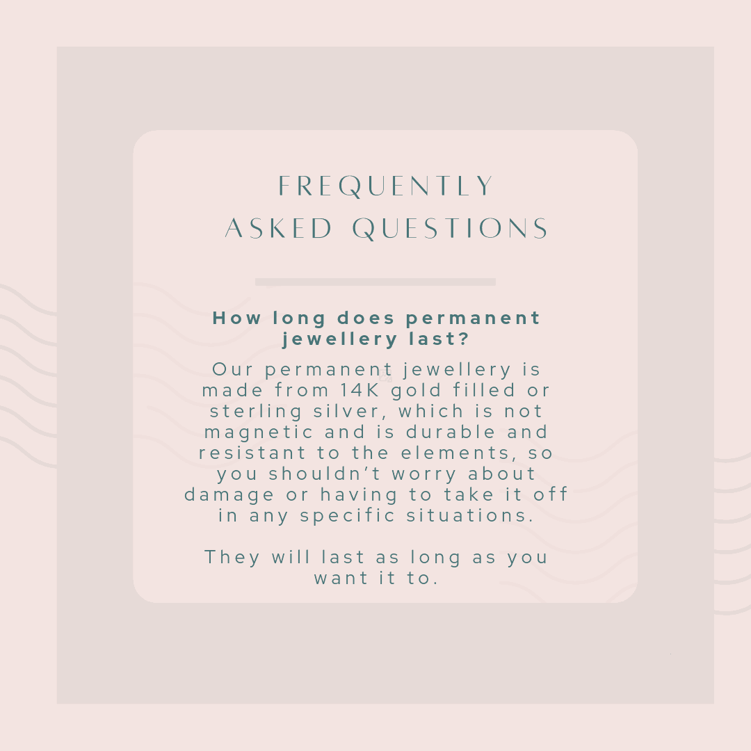 Silver sunbeam cable chain love links permanent anklet kit - Trend Tonic