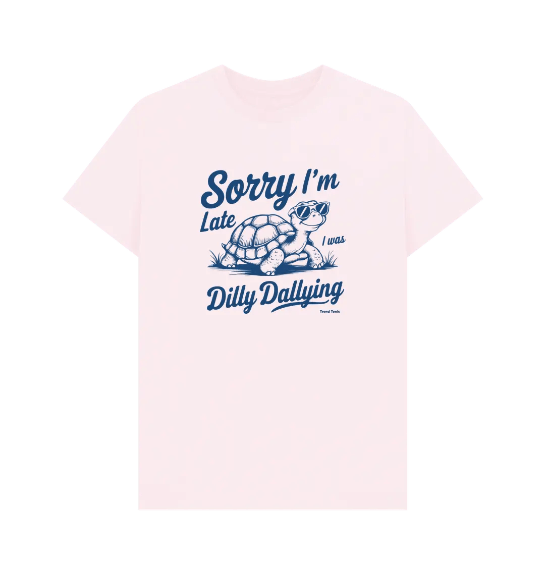 Sorry I'm late crew neck t-shirt - Trend Tonic