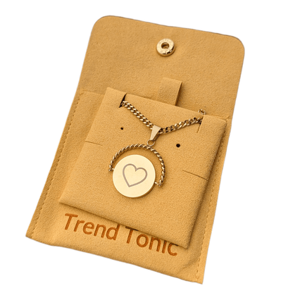 Statement Custom Engraved Spinner Necklace - Trend Tonic
