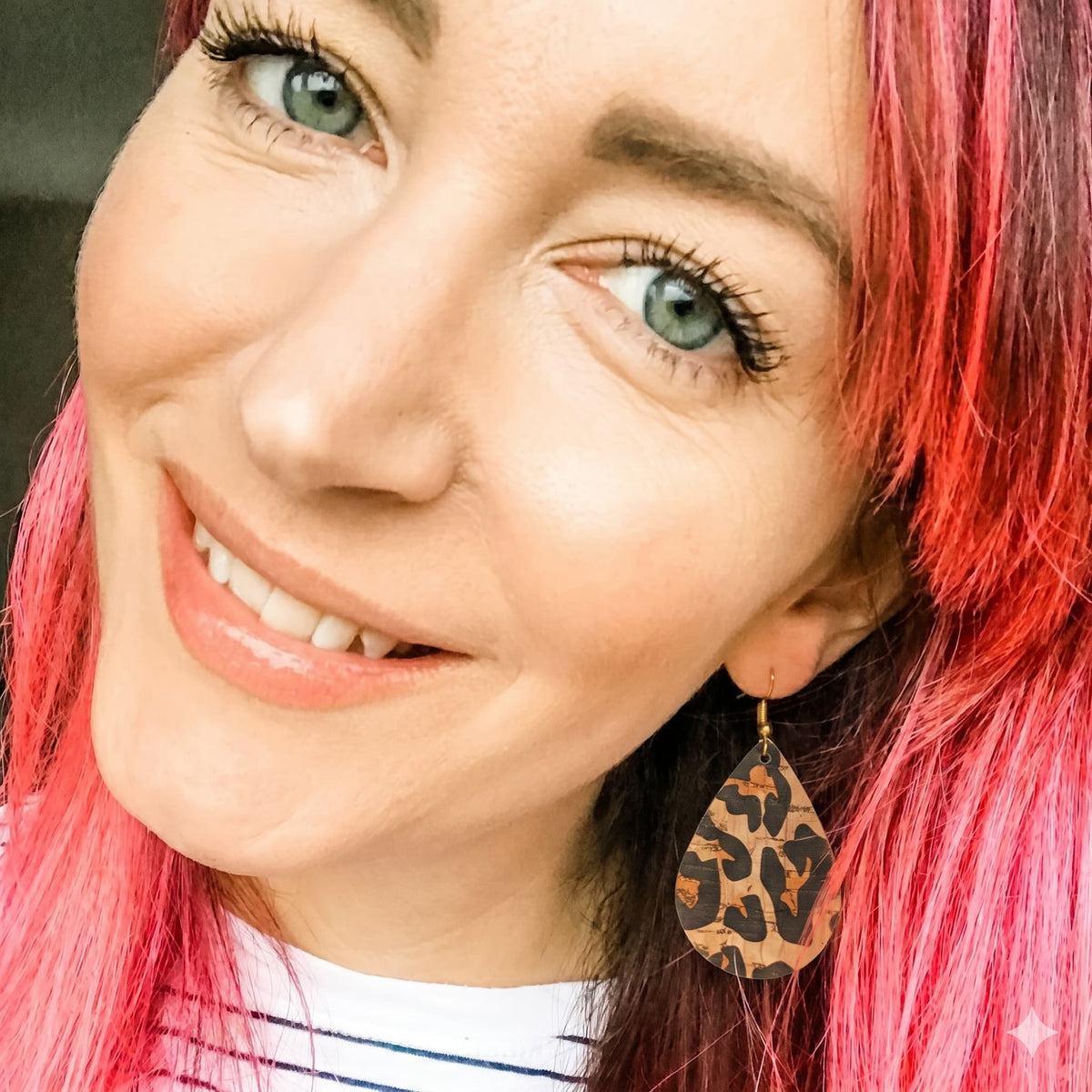 The Gold Go - To cork leather earring set - Trend Tonic