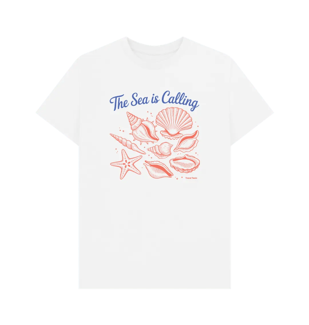 The sea is calling crew neck t-shirt - Trend Tonic